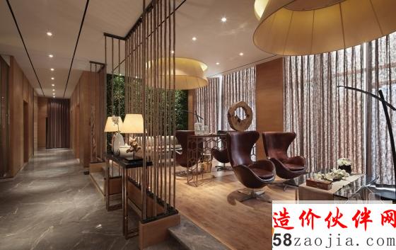 天王星豪庭“新中式混搭”售樓中心設(shè)計