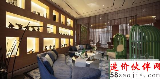 天王星豪庭“新中式混搭”售樓中心設(shè)計