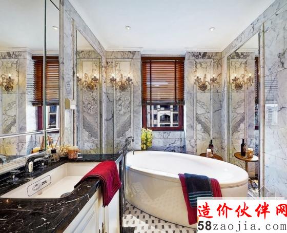 西安榮禾曲池東岸“尊貴典雅”簡(jiǎn)歐大戶(hù)型設(shè)計(jì)