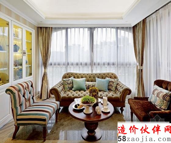 西安榮禾曲池東岸“尊貴典雅”簡(jiǎn)歐大戶(hù)型設(shè)計(jì)