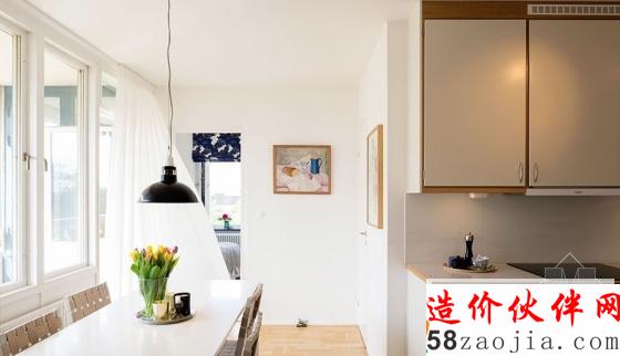 瑞典25坪“海量藏書(shū)”小家庭公寓
