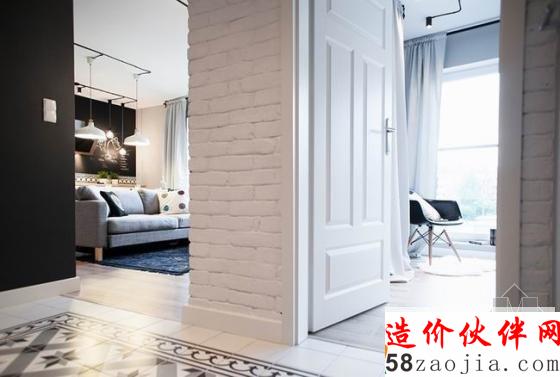 小空間大設(shè)計(jì)!波蘭40平米輕工業(yè)風(fēng)公寓