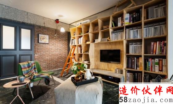 老屋空間特色!臺(tái)灣94平幼兒園“改造”公寓