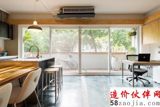 老屋空間特色!臺(tái)灣94平幼兒園“改造”公寓