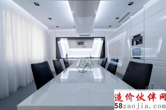 俄羅斯黑白色“冒險計劃”未來派公寓