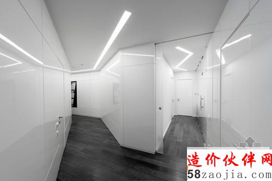 俄羅斯黑白色“冒險計劃”未來派公寓