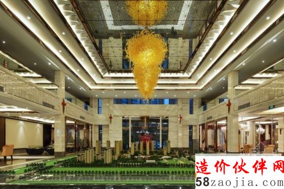 唐山時尚“虛實鏤空”鉑悅山售樓處設計