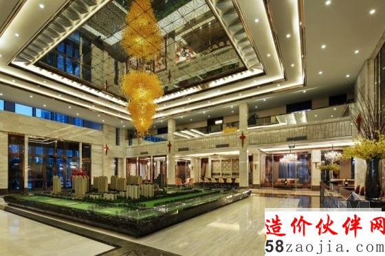 唐山時尚“虛實鏤空”鉑悅山售樓處設計