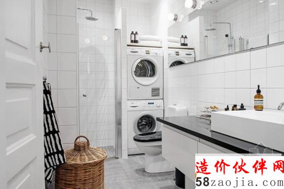 26坪瑞典“L型”小家庭公寓設(shè)計(jì)