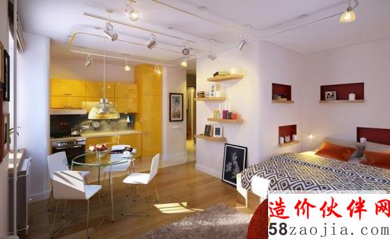 小戶型大喜愛!俄羅斯現(xiàn)代15坪數(shù)套房設(shè)計(jì)