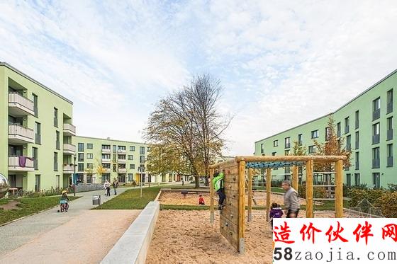 德國科隆東部奧斯特海姆的住宅區(qū)規(guī)劃
