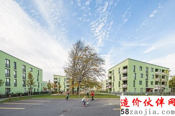 德國科隆東部奧斯特海姆的住宅區(qū)規(guī)劃