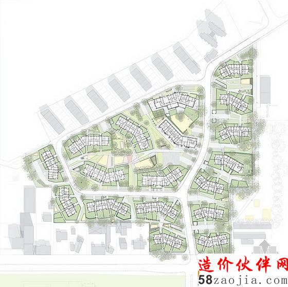 德國科隆東部奧斯特海姆的住宅區(qū)規(guī)劃