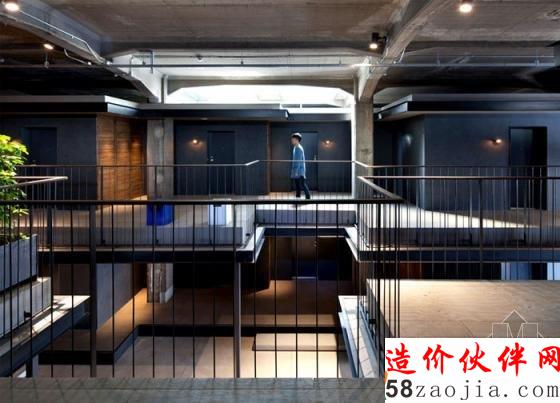 日本倉庫“改建”創(chuàng)意自行車驢友酒店