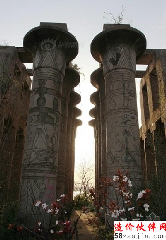 萬(wàn)國(guó)公園里具有異國(guó)風(fēng)情的建筑