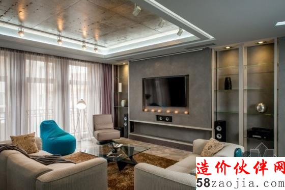 房屋改造!145平球員現(xiàn)代公寓設計
