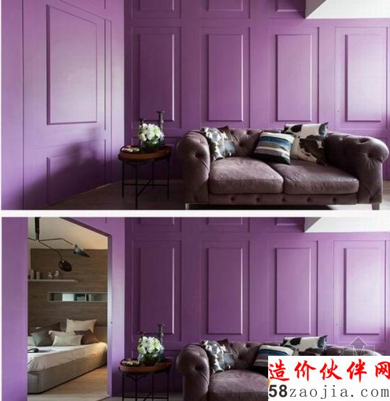 50平臺北“大膽色彩”新婚夫妻屋