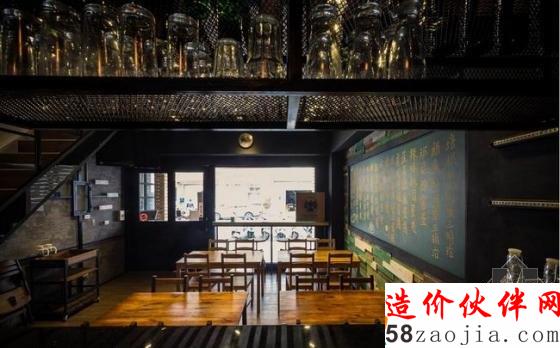 日式拉面館“變身”獨特韻味工業(yè)風(fēng)咖啡廳