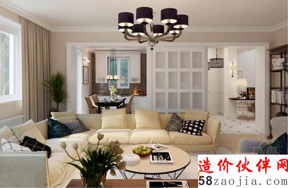 開放式空間!浪漫優(yōu)雅“裸色”小復(fù)式設(shè)計(jì)