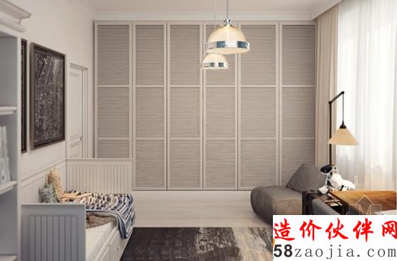 開放式空間!浪漫優(yōu)雅“裸色”小復(fù)式設(shè)計(jì)