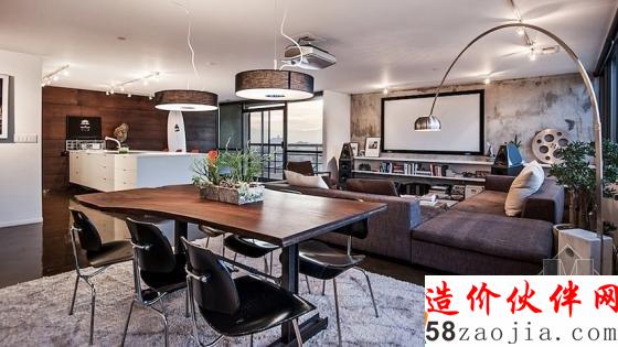 成熟男性風格之美國都會現(xiàn)代風Loft公寓