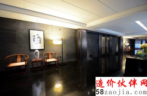 江蘇昆山“簡(jiǎn)潔硬朗”龍海建工辦公室