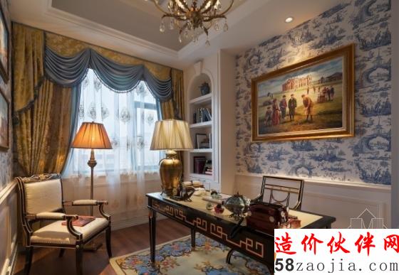 山東優(yōu)雅矜貴細(xì)致浪漫的法式情懷別墅樣板間設(shè)計