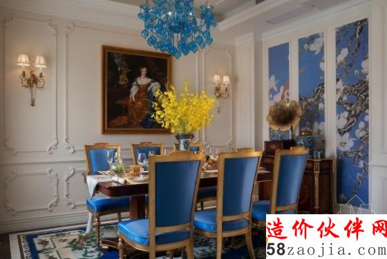 山東優(yōu)雅矜貴細(xì)致浪漫的法式情懷別墅樣板間設(shè)計