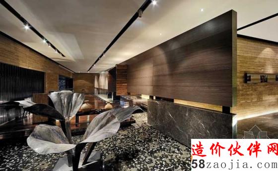“寧靜之美”珠海萬科珠濱花園售樓處設(shè)計