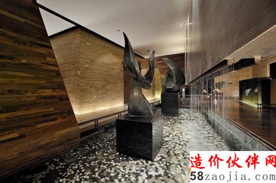 “寧靜之美”珠海萬科珠濱花園售樓處設(shè)計