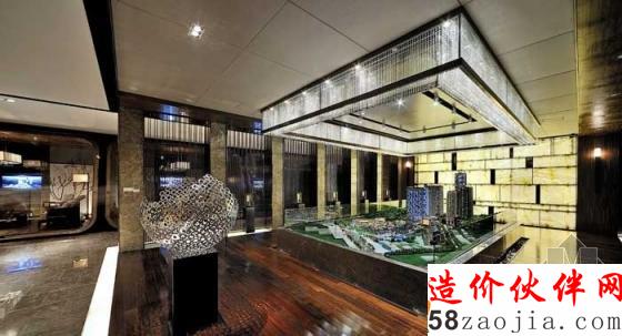 “寧靜之美”珠海萬科珠濱花園售樓處設(shè)計