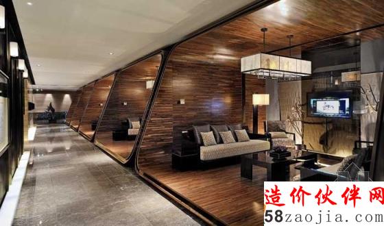 “寧靜之美”珠海萬科珠濱花園售樓處設(shè)計