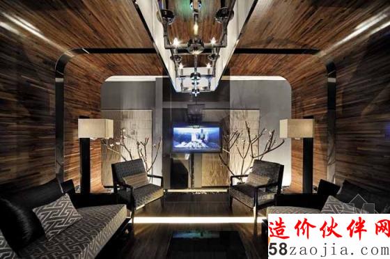 “寧靜之美”珠海萬科珠濱花園售樓處設(shè)計