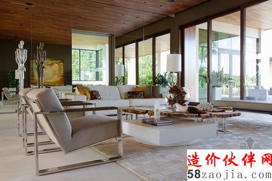 美國(guó)邁阿密現(xiàn)代奢華海濱住宅設(shè)計(jì)