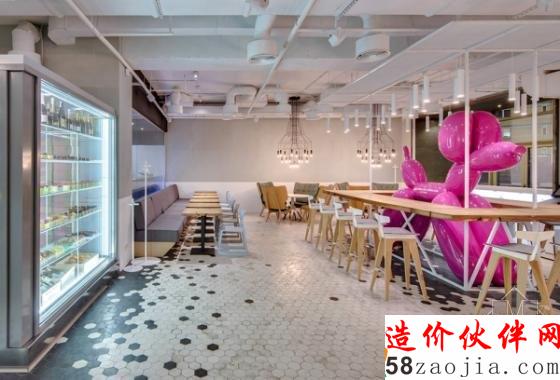 烏克蘭“現(xiàn)代時(shí)尚元素”THE CAKE咖啡廳