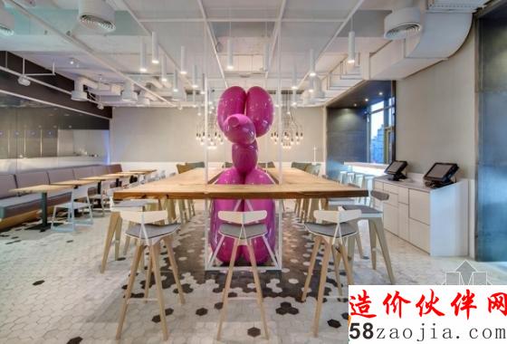 烏克蘭“現(xiàn)代時(shí)尚元素”THE CAKE咖啡廳