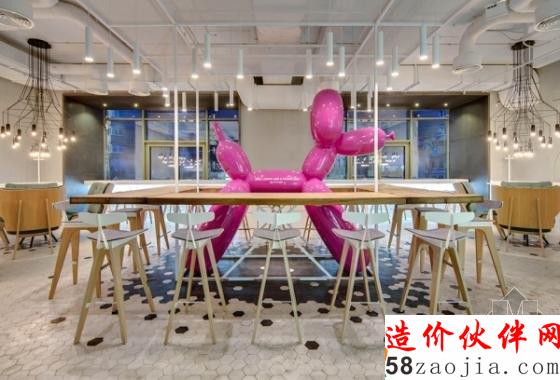 烏克蘭“現(xiàn)代時(shí)尚元素”THE CAKE咖啡廳