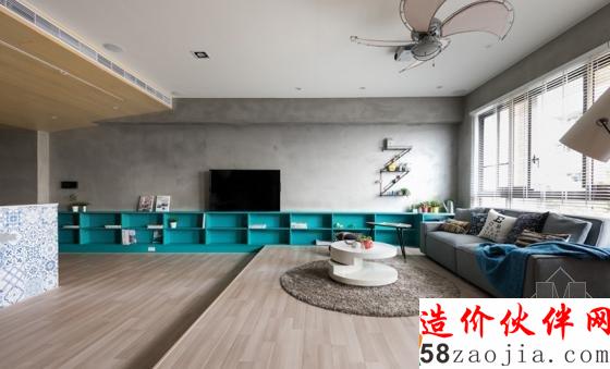清新自然!高雄“現(xiàn)代簡約”開放式親子公寓
