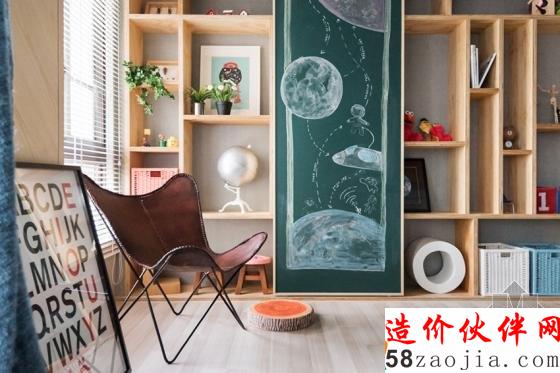 清新自然!高雄“現(xiàn)代簡約”開放式親子公寓