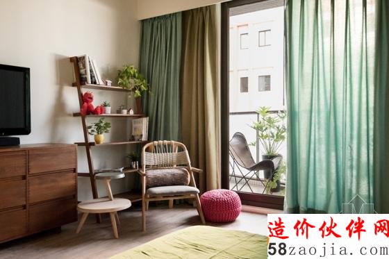 清新自然!高雄“現(xiàn)代簡約”開放式親子公寓