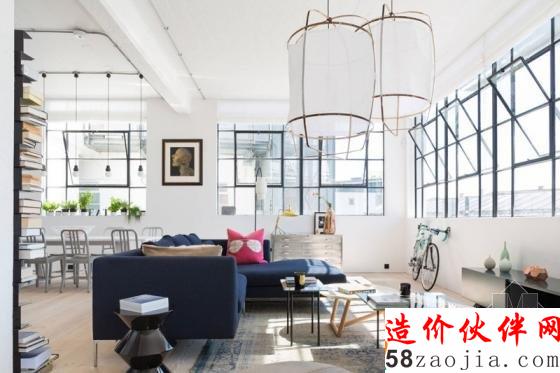 舊工廠(chǎng)改造 英國(guó)“透光感”LOFT公寓設(shè)計(jì)
