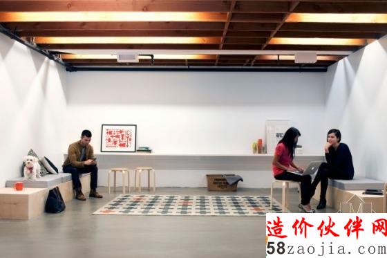 自然樸素的質(zhì)感!舊金山Postmates辦公室設(shè)計(jì)