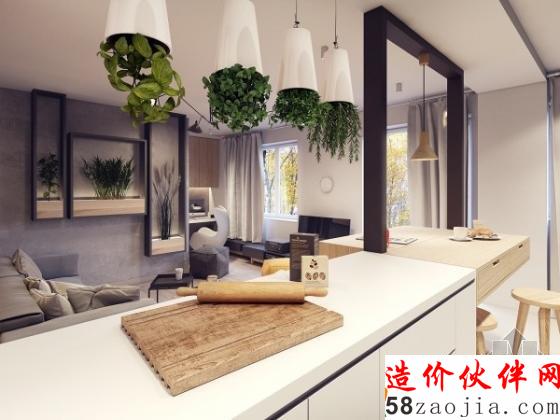 小創(chuàng)意點亮空間!波蘭開放式現代風公寓