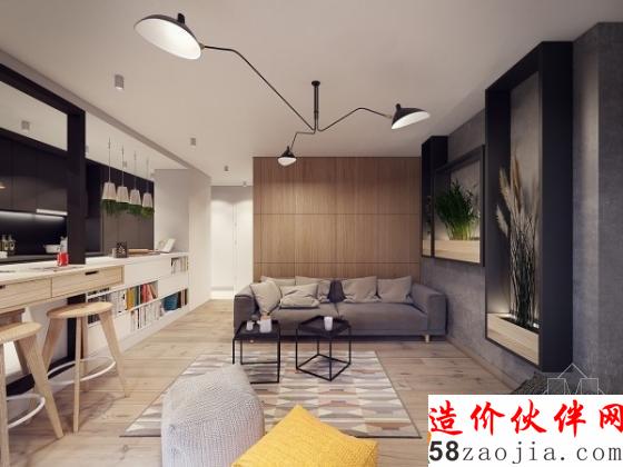 小創(chuàng)意點亮空間!波蘭開放式現代風公寓
