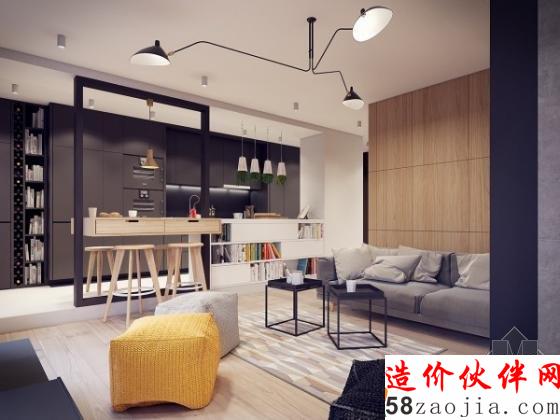 小創(chuàng)意點亮空間!波蘭開放式現代風公寓