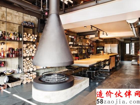 土耳其“狂野復(fù)古”LOFT單身公寓設(shè)計