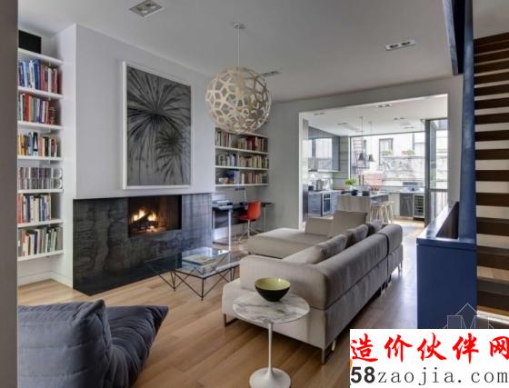 布魯克林現(xiàn)代化聯(lián)排別墅設(shè)計(jì)