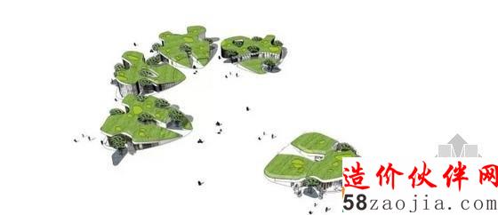 “綠葉細(xì)胞” 中企綠色總部中央公園節(jié)點(diǎn)設(shè)計(jì)