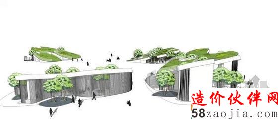 “綠葉細(xì)胞” 中企綠色總部中央公園節(jié)點(diǎn)設(shè)計(jì)