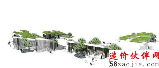 “綠葉細(xì)胞” 中企綠色總部中央公園節(jié)點(diǎn)設(shè)計(jì)